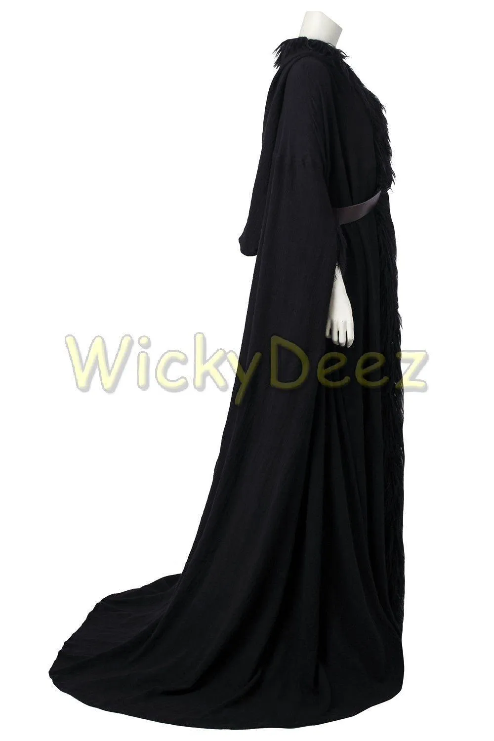 Wonder Woman Black Cloak & Straps Cosplay Diana Prince Costume