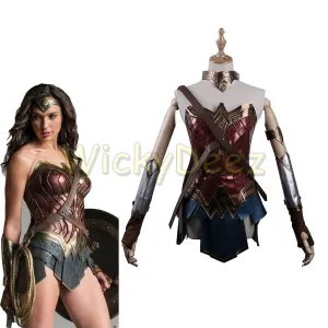 Wonder Woman Justice League Dawn of Justice Cosplay Costume